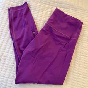 Lululemon Wunder Train High rise tight 25”